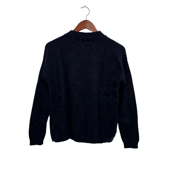 InWear Women's Papina Wool Pullover‎ Sweater In Black Size XS - Picture 5 of 10